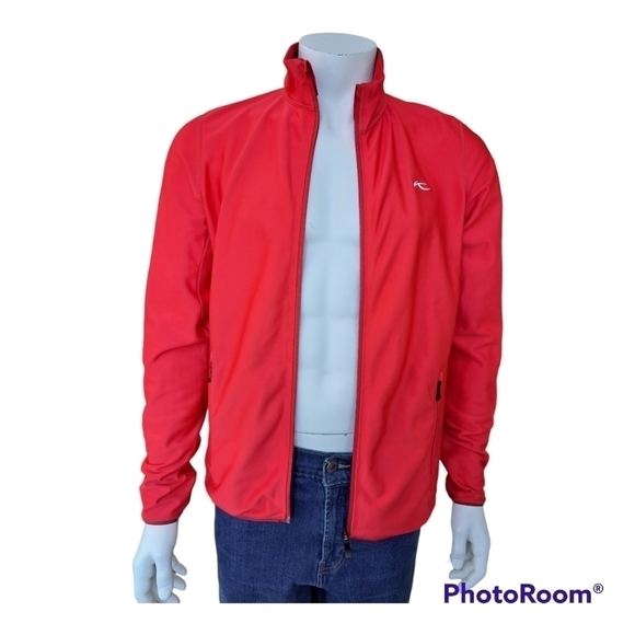 Kjus EU50 sweater athletic full zip design switzerland red Small … - Picture 3 of 13